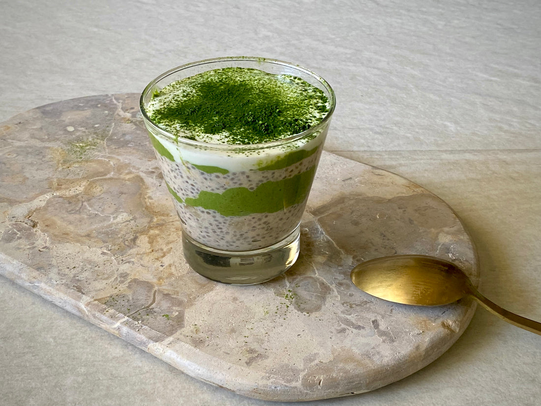 Matcha Tiramisu Overnight Oats