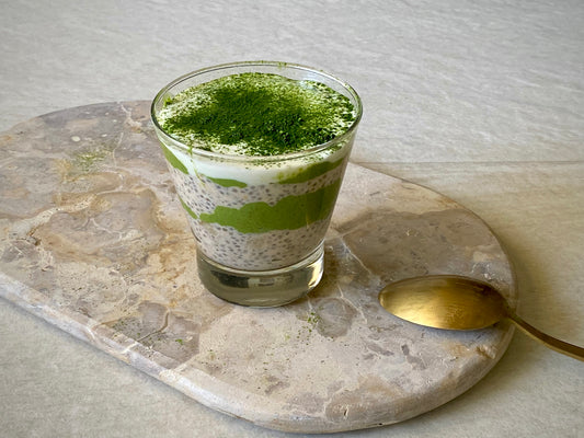 Matcha Tiramisu Overnight Oats