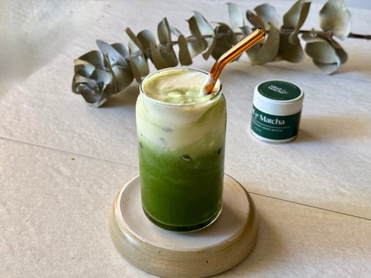 Matcha Cheese Foam Latte
