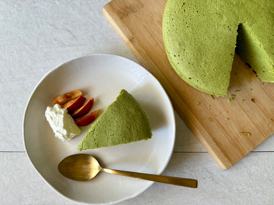 Matcha Steamed Rice Cake