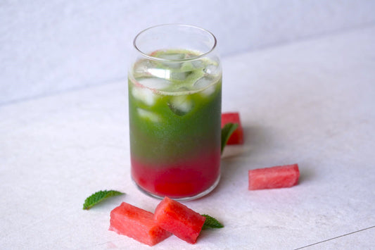 Sparkling Matcha Watermelon