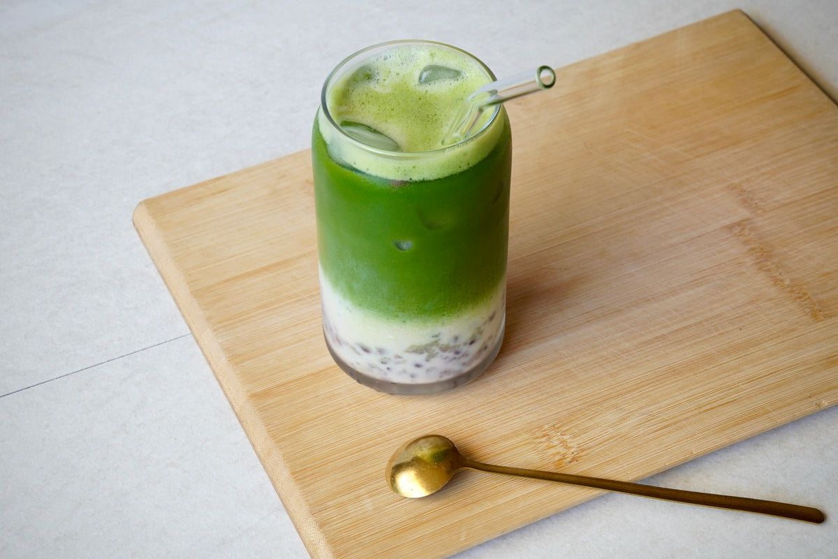 Matcha Red Bean Latte – Mind Ya Matcha