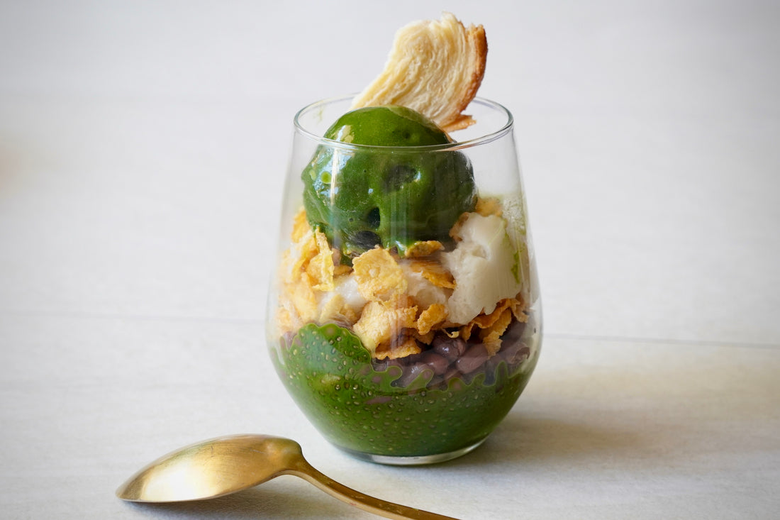 Decadent & Nutritious Matcha 'Parfait'