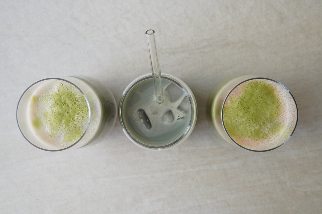 Matcha Fruit Latte - 3 ways