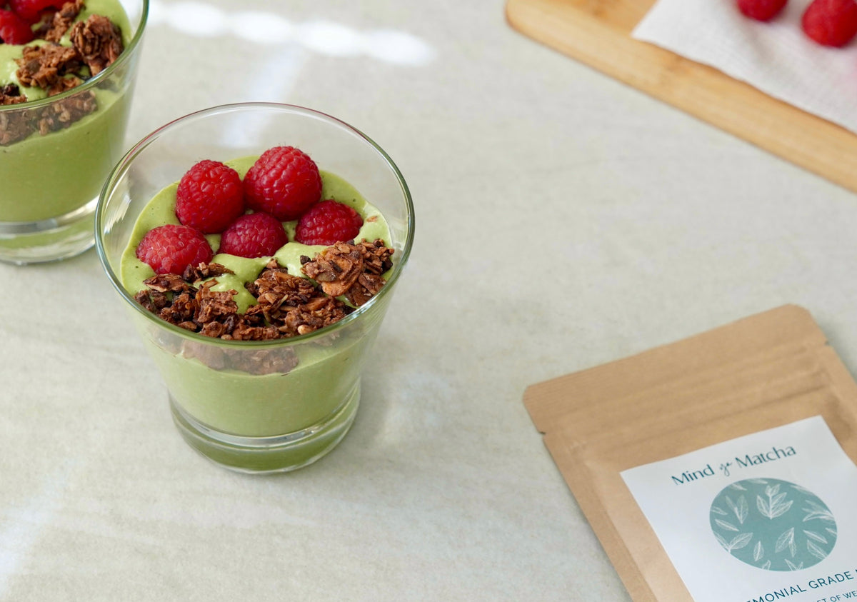 Matcha Yogurt & Ricotta Parfait – Mind Ya Matcha