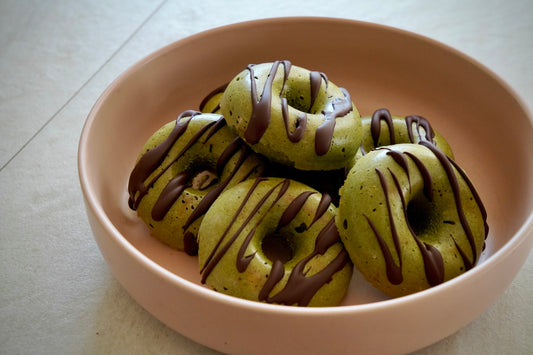 Matcha Baked Donuts - GF