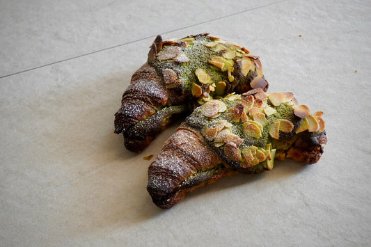 Matcha Almond Croissant