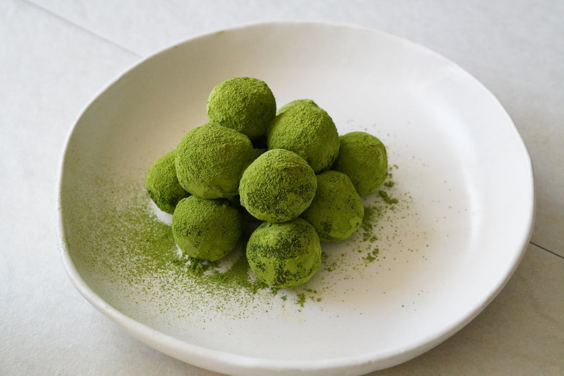 Matcha Chocolate Truffles