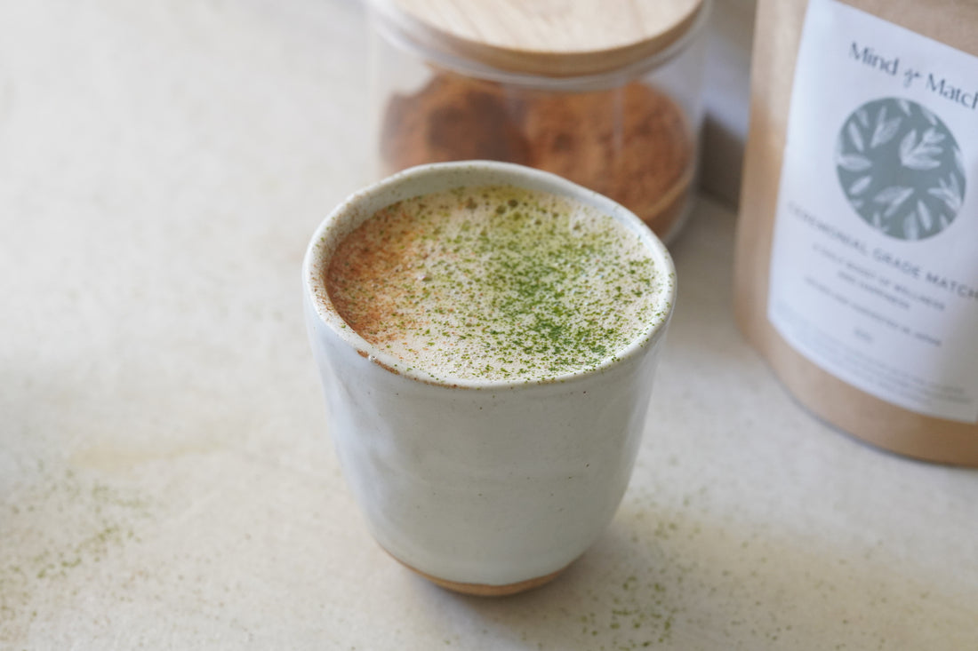 Chai Spiced Matcha Latte